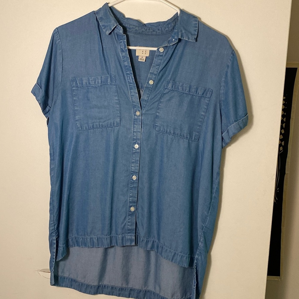 Chambray blouse